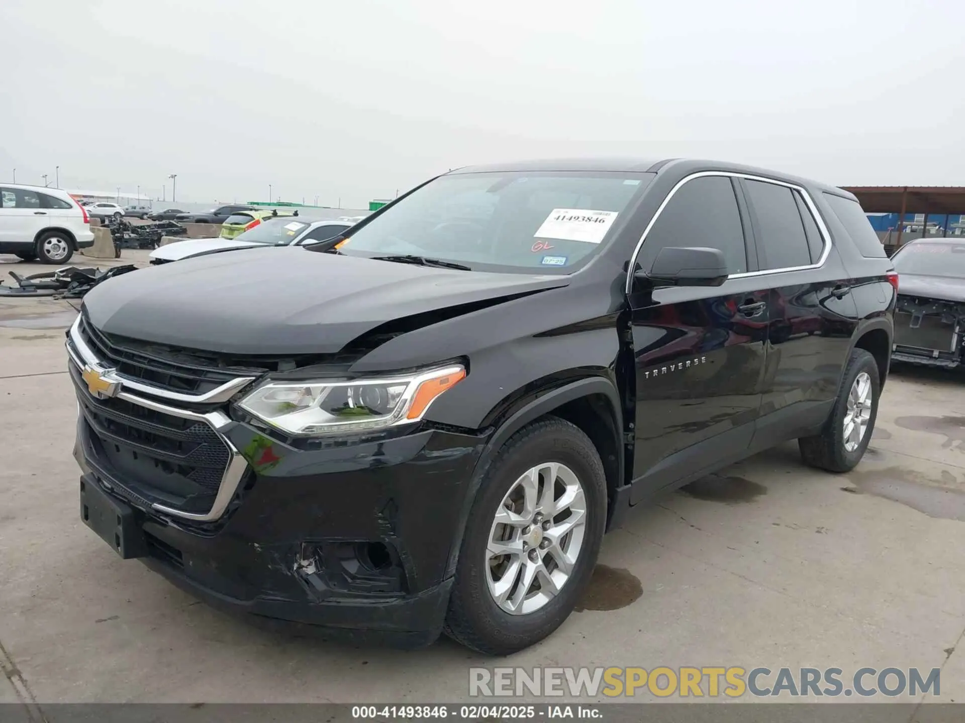 2 fotografías del automóvil dañado 1GNERFKWXKJ148614 CHEVROLET TRAVERSE 2019