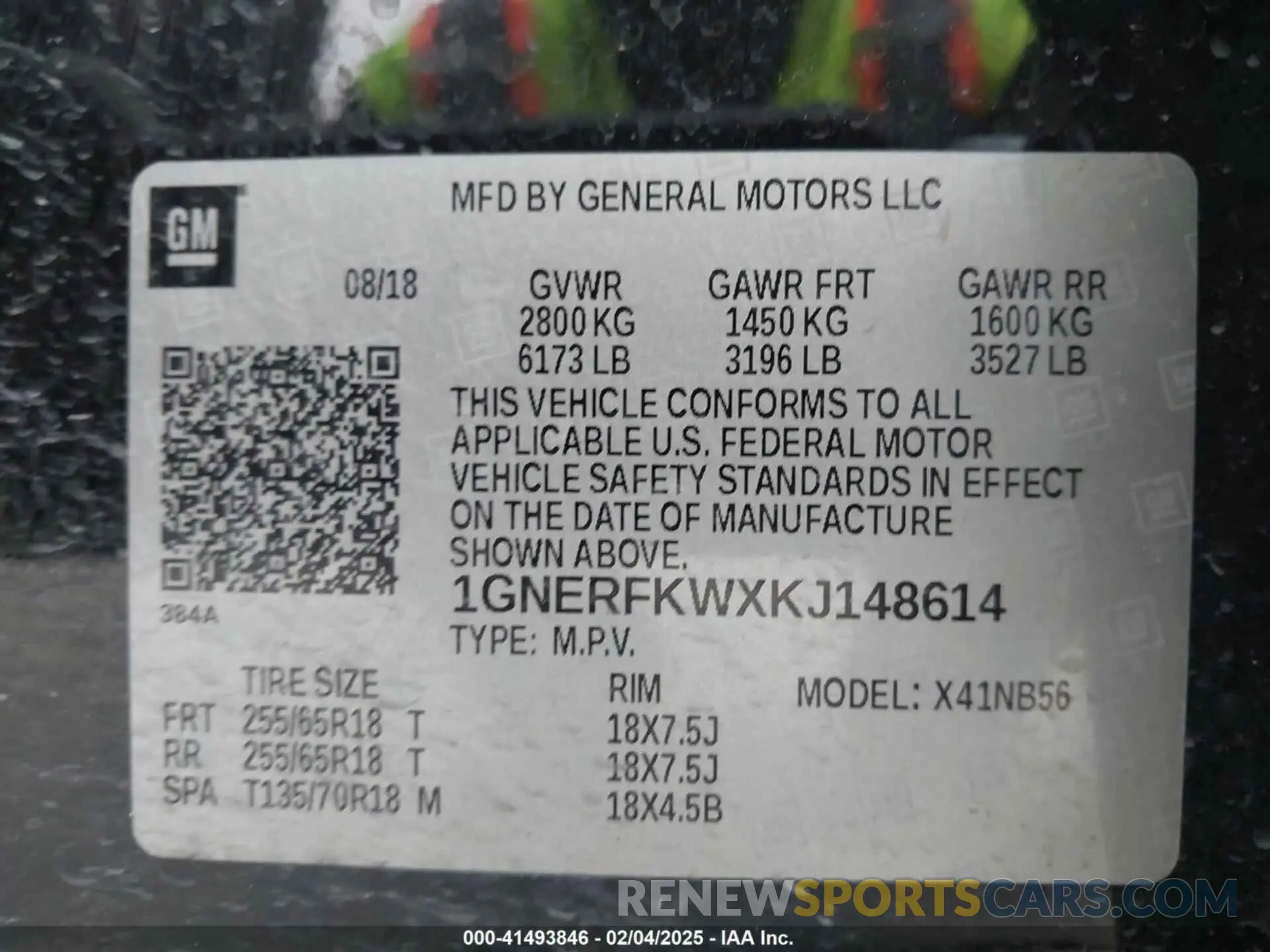 9 fotografías del automóvil dañado 1GNERFKWXKJ148614 CHEVROLET TRAVERSE 2019
