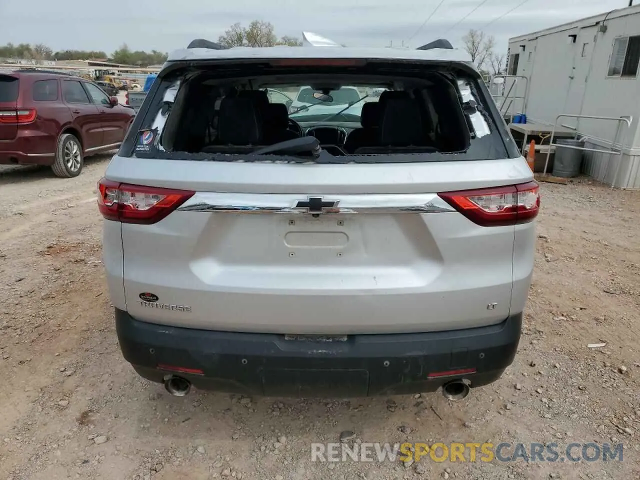 6 fotografías del automóvil dañado 1GNERGKW0KJ104983 CHEVROLET TRAVERSE 2019