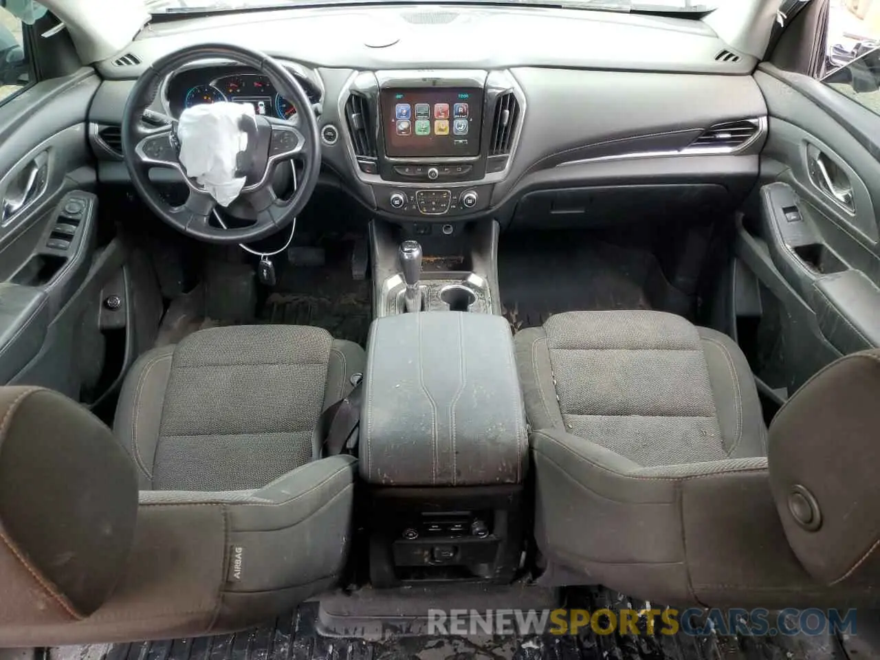 8 fotografías del automóvil dañado 1GNERGKW0KJ104983 CHEVROLET TRAVERSE 2019
