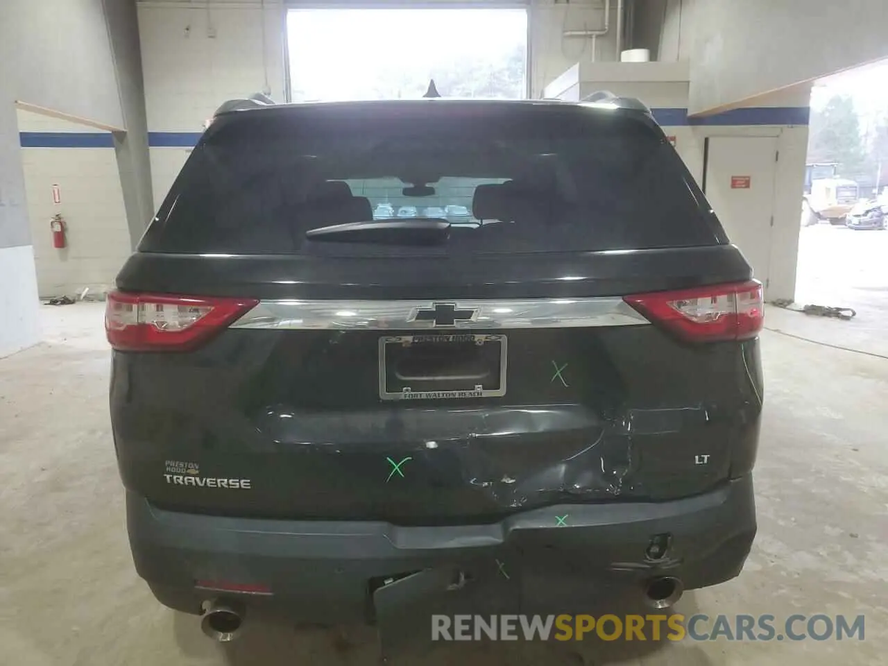 6 fotografías del automóvil dañado 1GNERGKW0KJ207112 CHEVROLET TRAVERSE 2019