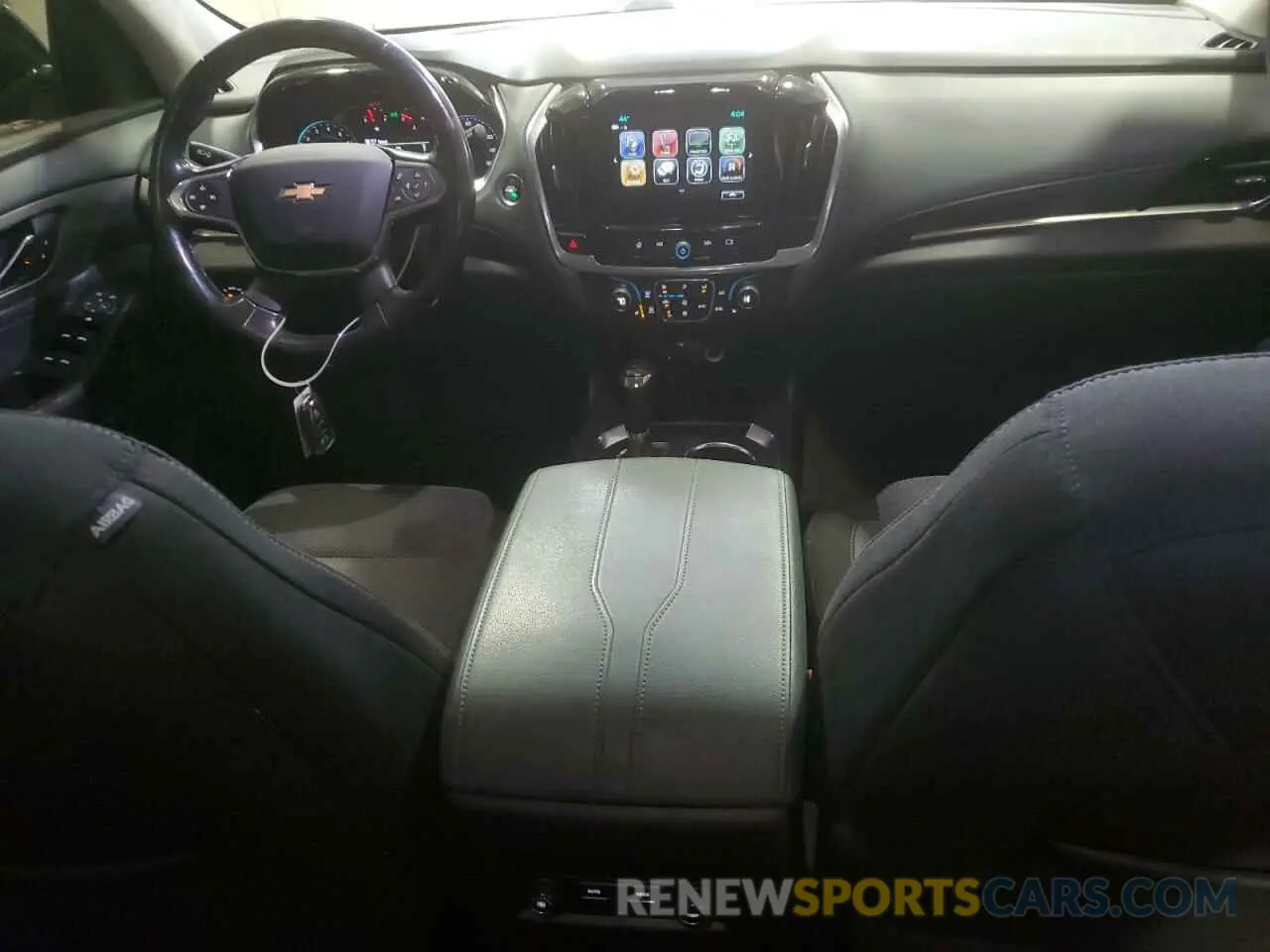 8 fotografías del automóvil dañado 1GNERGKW0KJ207112 CHEVROLET TRAVERSE 2019