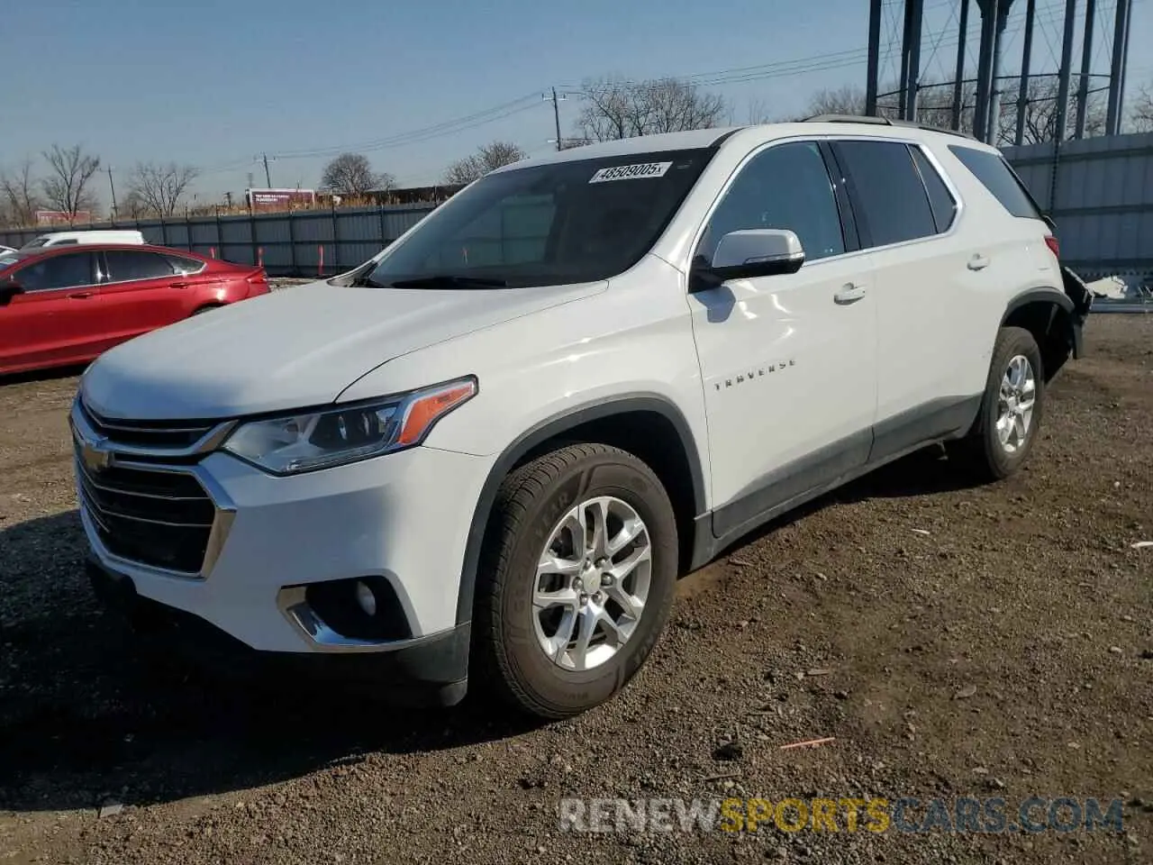 1 fotografías del automóvil dañado 1GNERGKW1KJ100280 CHEVROLET TRAVERSE 2019
