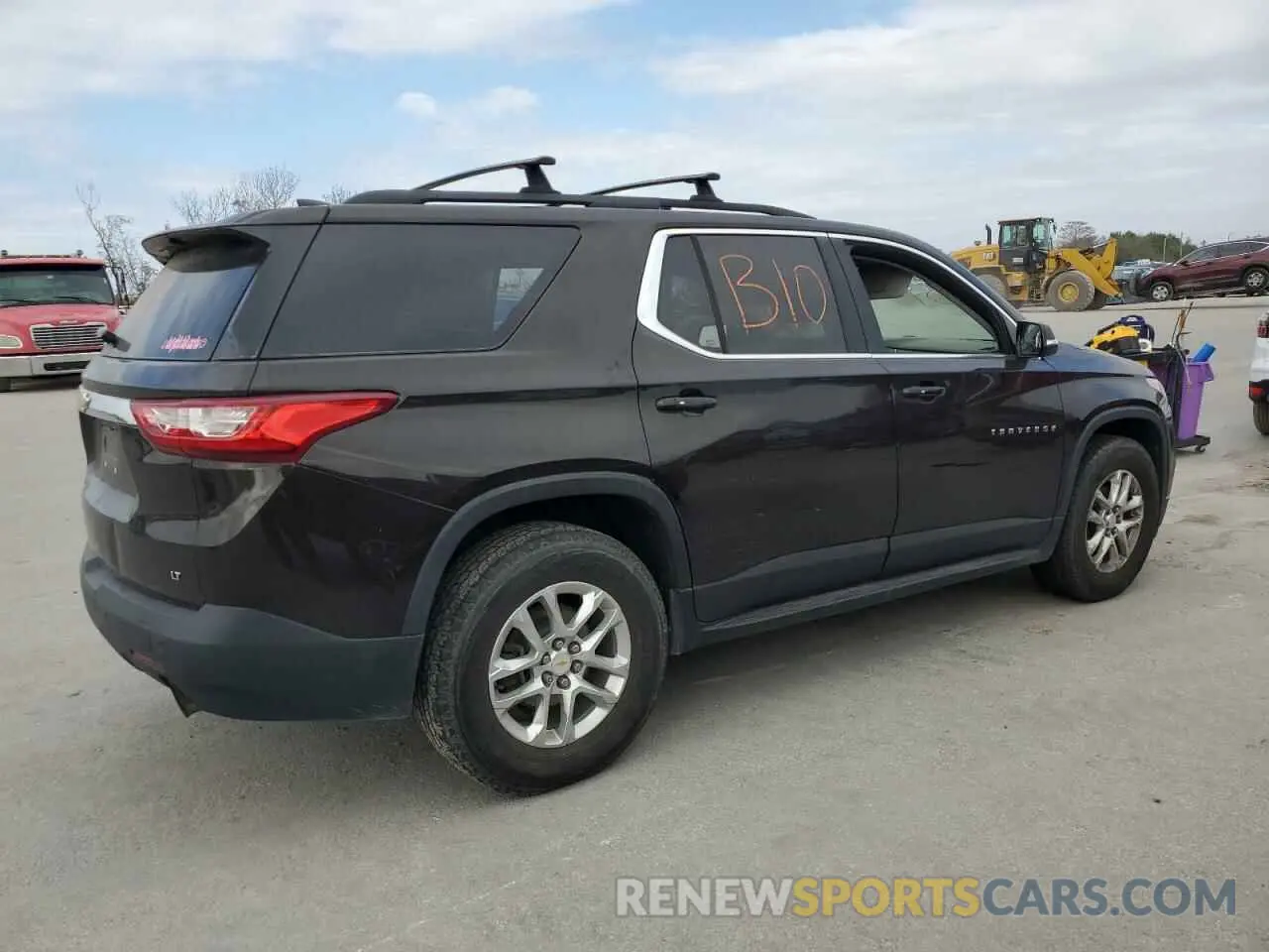 3 fotografías del automóvil dañado 1GNERGKW1KJ107147 CHEVROLET TRAVERSE 2019