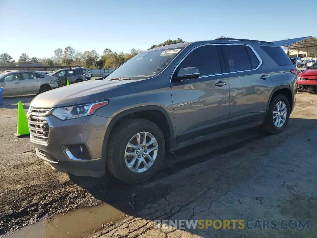 1 fotografías del automóvil dañado 1GNERGKW1KJ127740 CHEVROLET TRAVERSE 2019