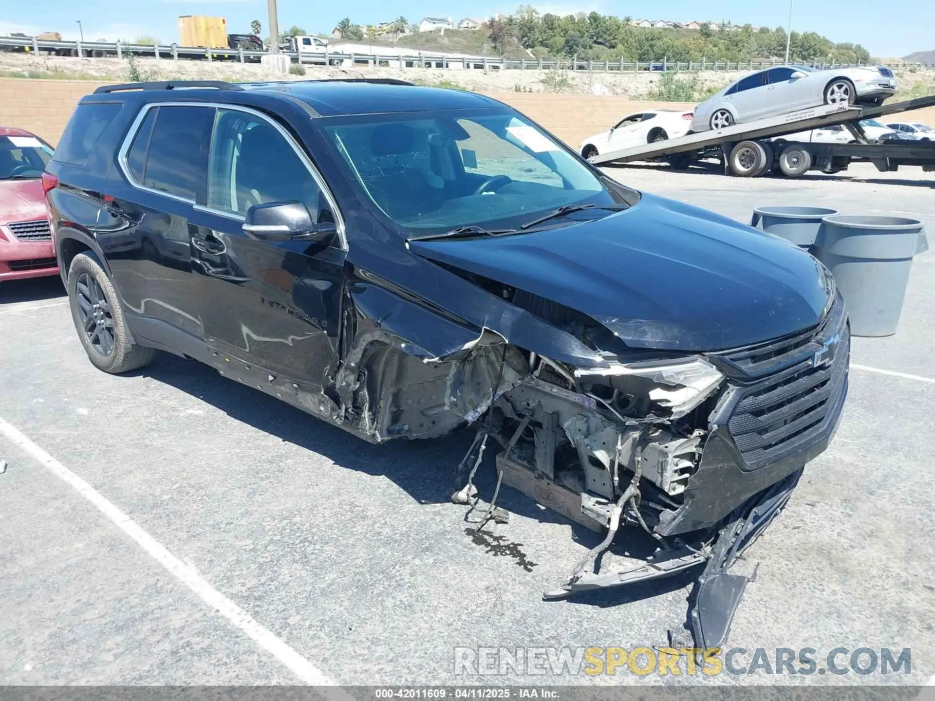 1 fotografías del automóvil dañado 1GNERGKW1KJ169941 CHEVROLET TRAVERSE 2019