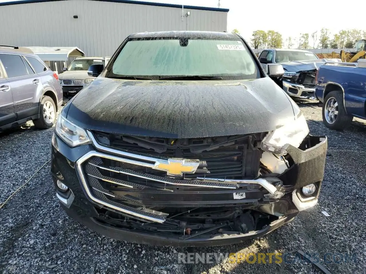 5 fotografías del automóvil dañado 1GNERGKW2KJ199997 CHEVROLET TRAVERSE 2019
