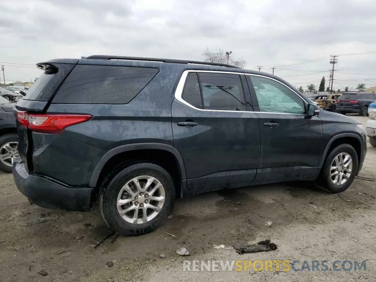 3 fotografías del automóvil dañado 1GNERGKW5KJ151104 CHEVROLET TRAVERSE 2019
