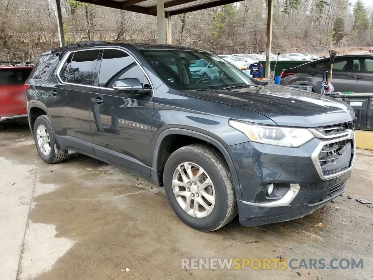 4 fotografías del automóvil dañado 1GNERGKW5KJ280332 CHEVROLET TRAVERSE 2019