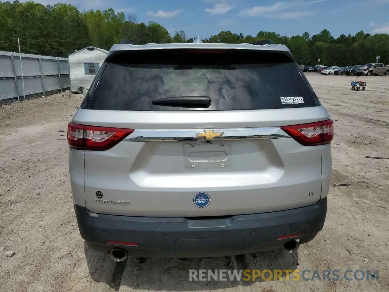 6 fotografías del automóvil dañado 1GNERGKW6KJ107225 CHEVROLET TRAVERSE 2019