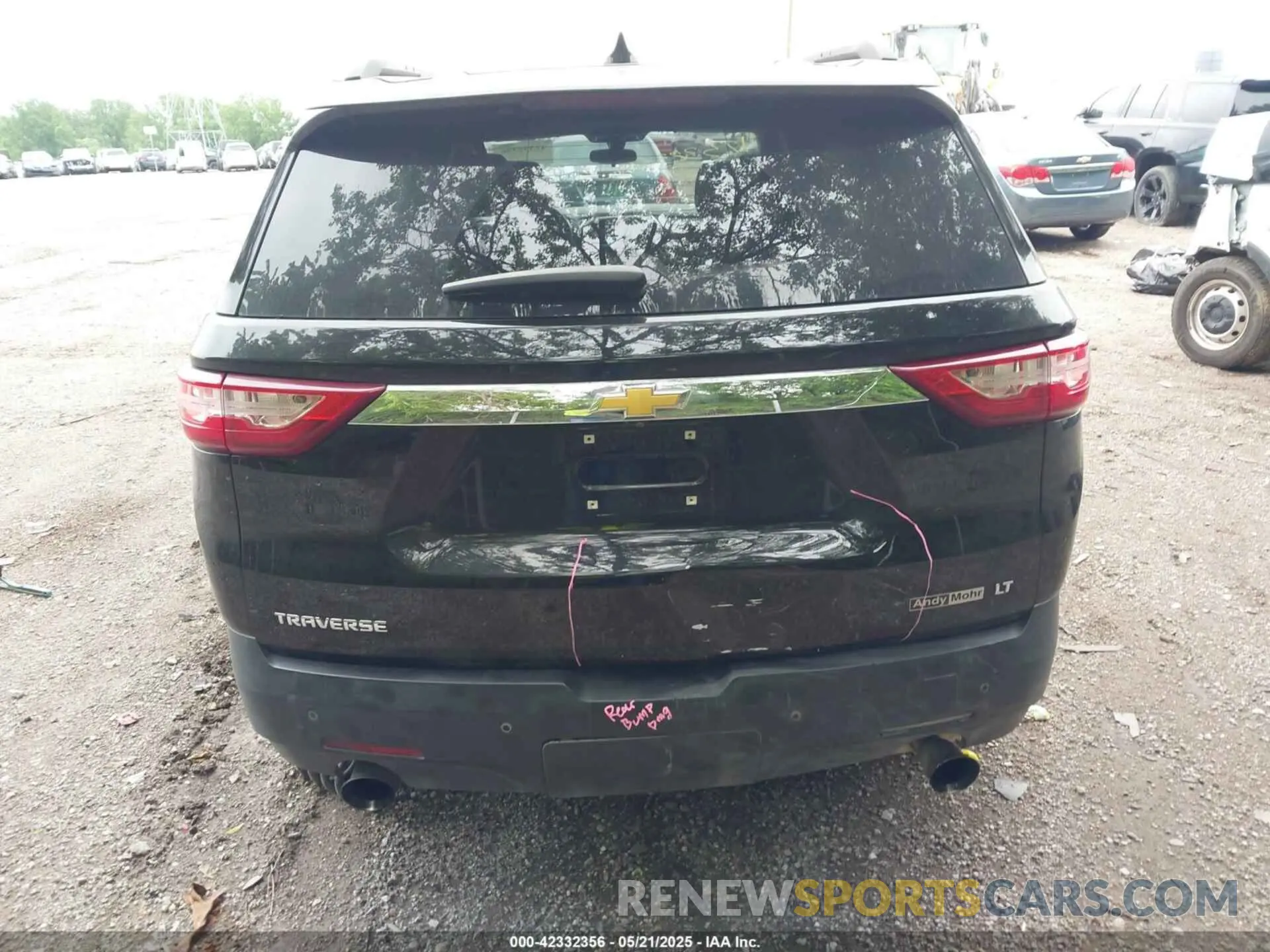 16 fotografías del automóvil dañado 1GNERGKW6KJ186461 CHEVROLET TRAVERSE 2019