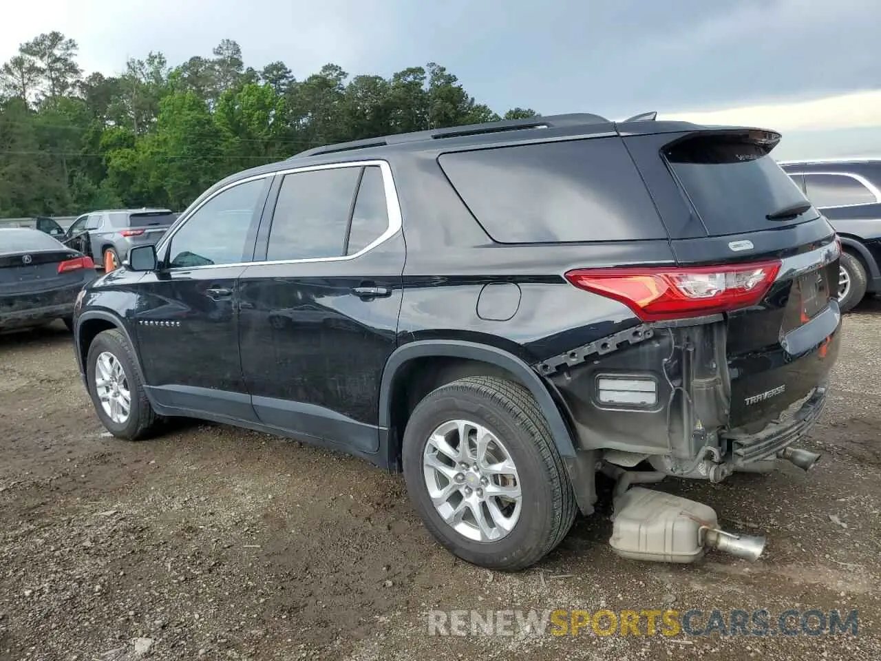 2 fotografías del automóvil dañado 1GNERGKW7KJ123014 CHEVROLET TRAVERSE 2019