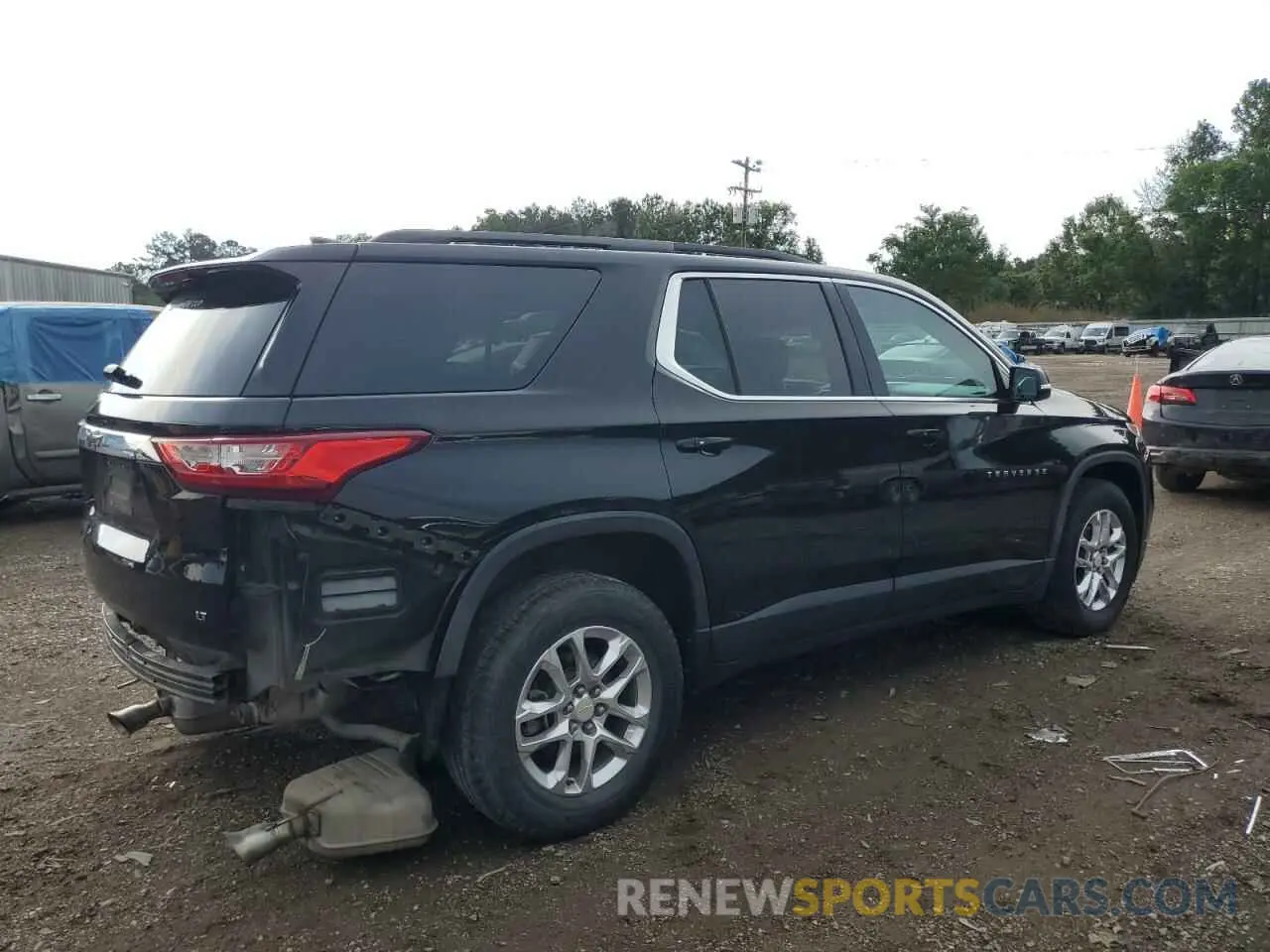 3 fotografías del automóvil dañado 1GNERGKW7KJ123014 CHEVROLET TRAVERSE 2019