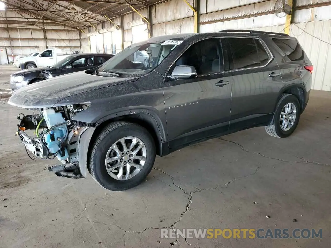1 fotografías del automóvil dañado 1GNERGKW7KJ275682 CHEVROLET TRAVERSE 2019