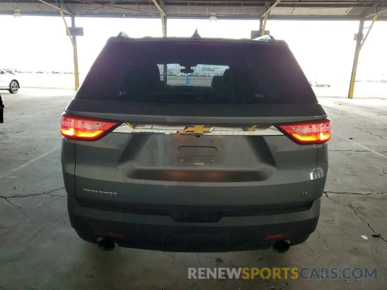6 fotografías del automóvil dañado 1GNERGKW7KJ275682 CHEVROLET TRAVERSE 2019