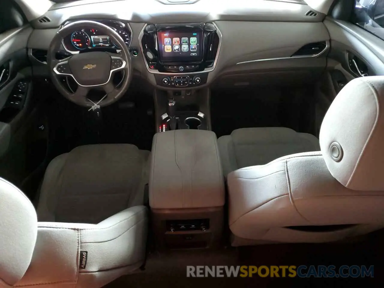 8 fotografías del automóvil dañado 1GNERGKW7KJ275682 CHEVROLET TRAVERSE 2019