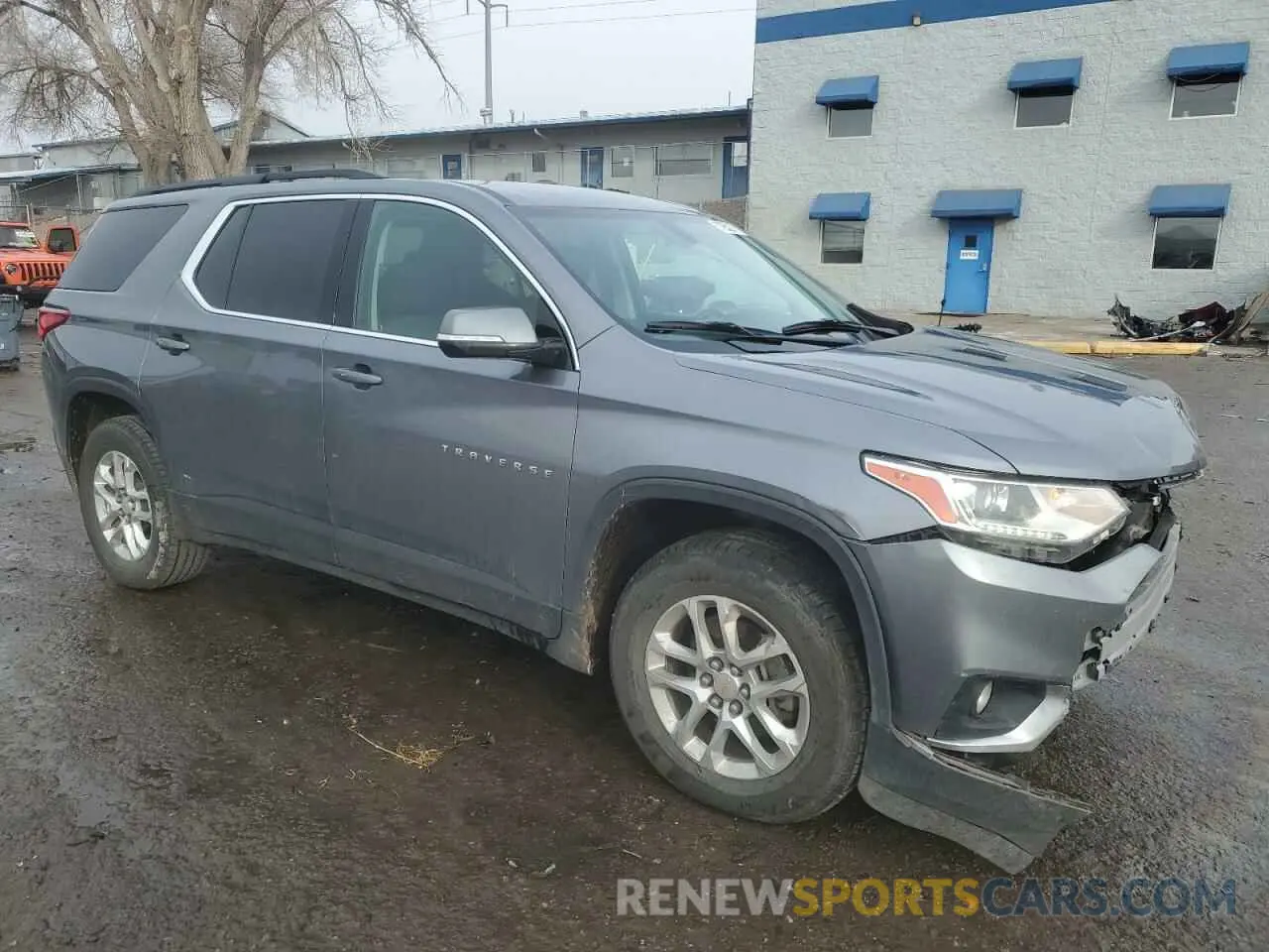 4 fotografías del automóvil dañado 1GNERGKW7KJ291672 CHEVROLET TRAVERSE 2019
