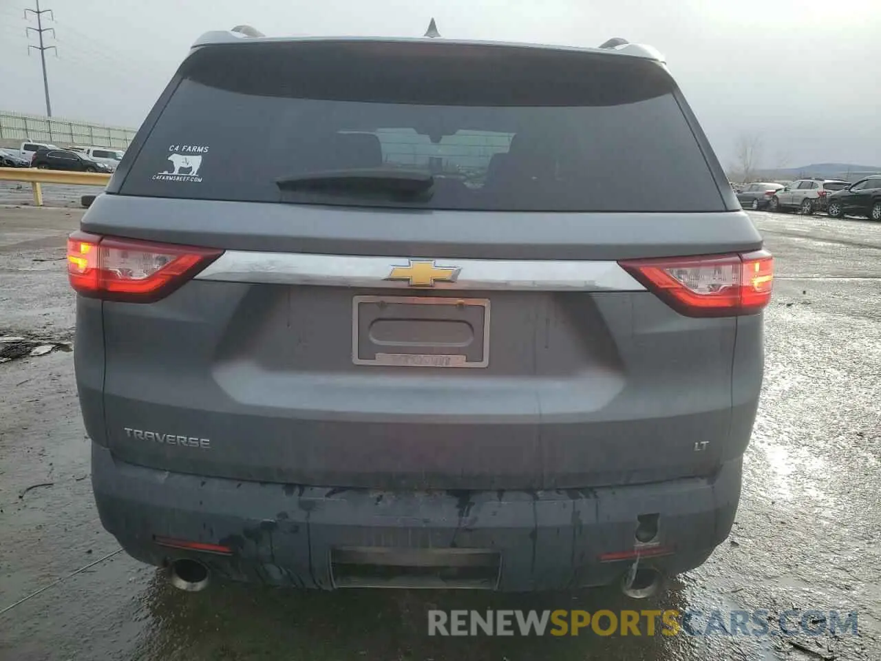 6 fotografías del automóvil dañado 1GNERGKW7KJ291672 CHEVROLET TRAVERSE 2019