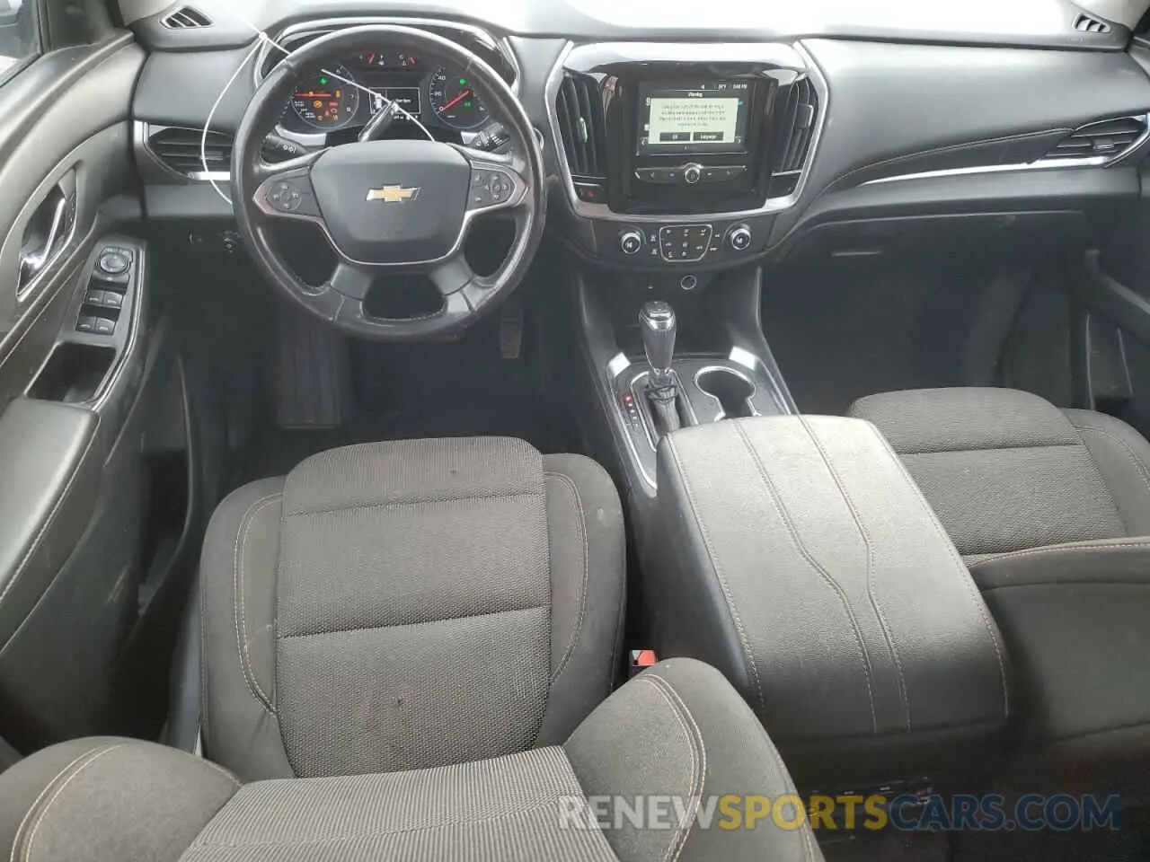 8 fotografías del automóvil dañado 1GNERGKW7KJ291672 CHEVROLET TRAVERSE 2019