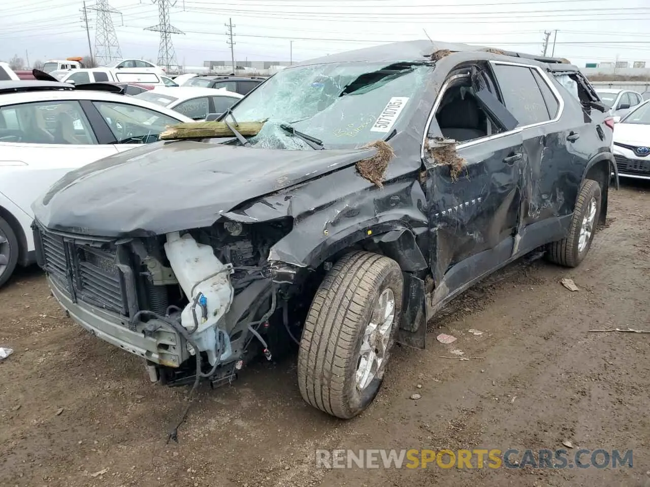 1 fotografías del automóvil dañado 1GNERGKW8KJ313002 CHEVROLET TRAVERSE 2019