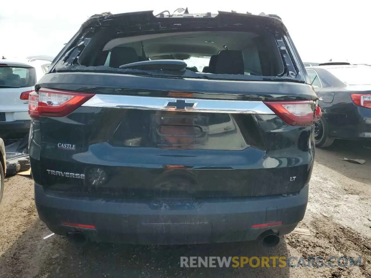 6 fotografías del automóvil dañado 1GNERGKW8KJ313002 CHEVROLET TRAVERSE 2019