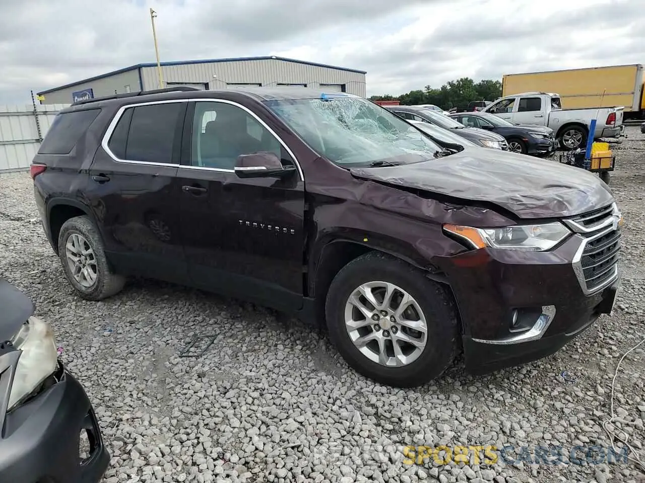 4 fotografías del automóvil dañado 1GNERGKW9KJ201891 CHEVROLET TRAVERSE 2019