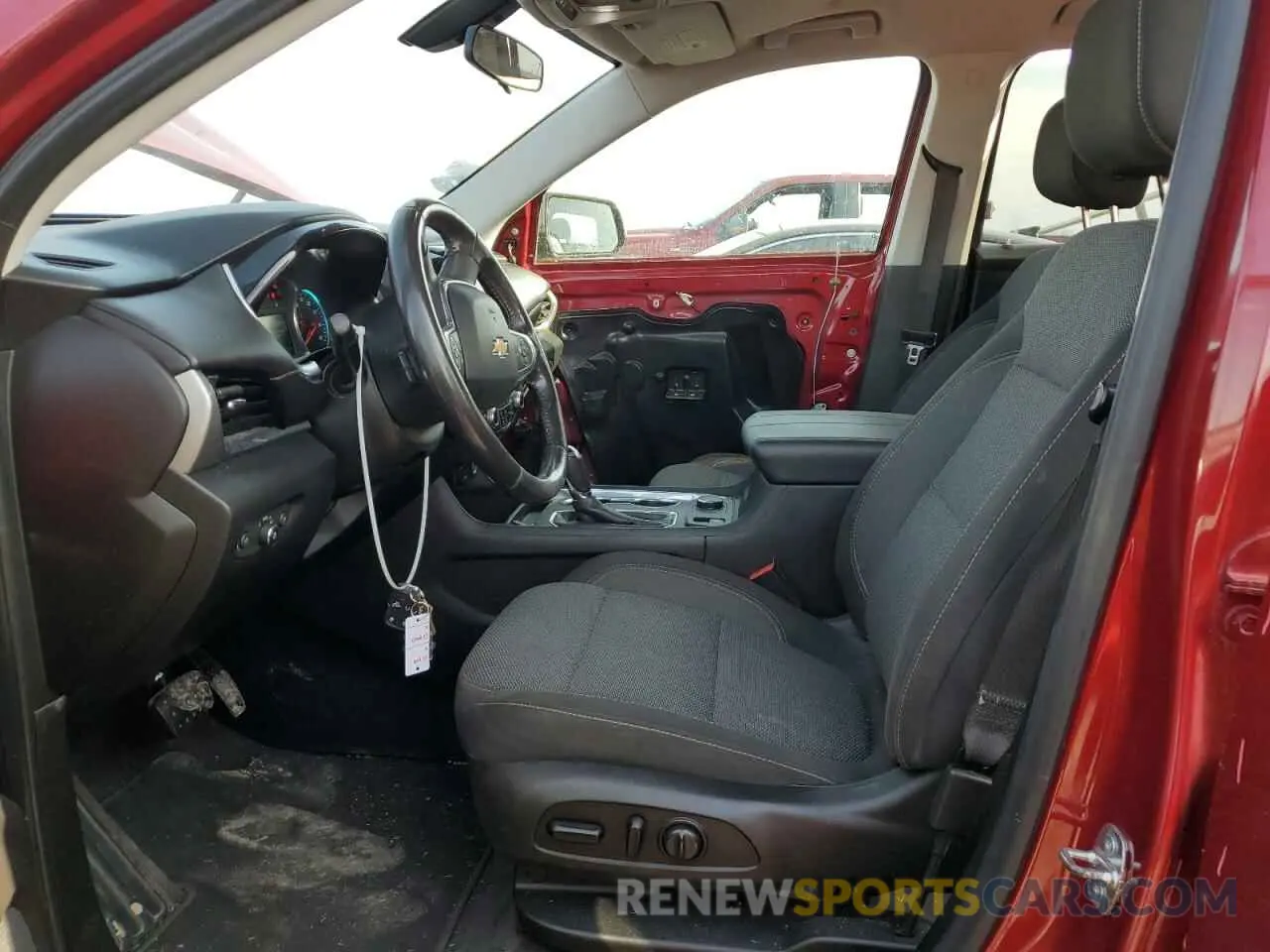 7 fotografías del automóvil dañado 1GNERGKW9KJ263906 CHEVROLET TRAVERSE 2019