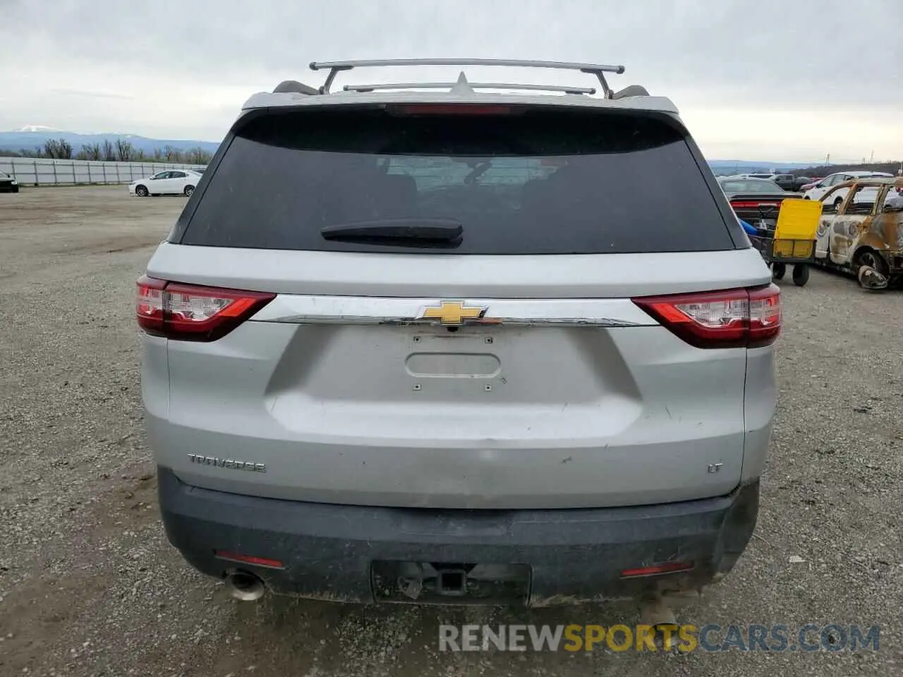 6 fotografías del automóvil dañado 1GNERGKWXKJ223835 CHEVROLET TRAVERSE 2019