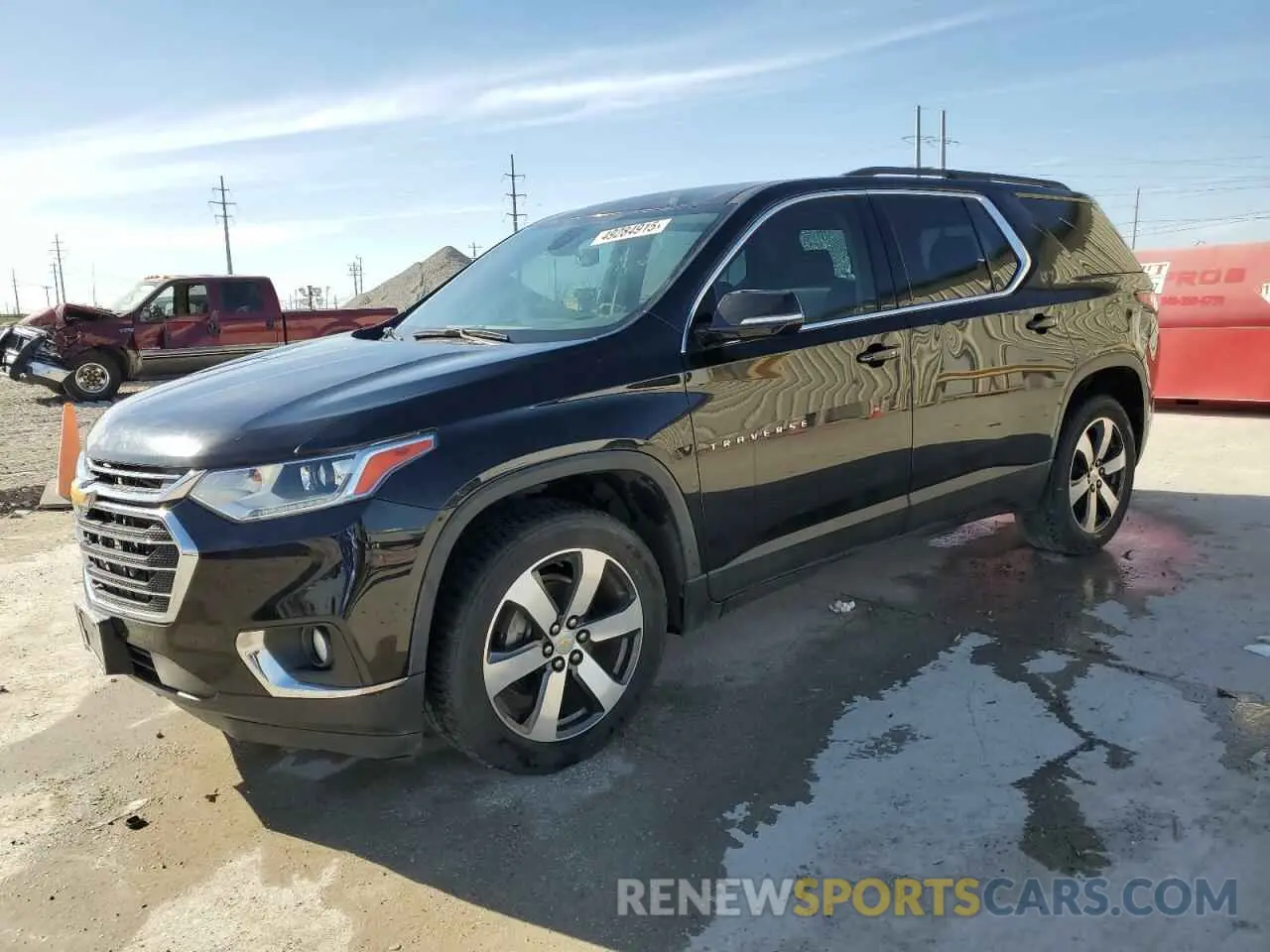 1 fotografías del automóvil dañado 1GNERHKW0KJ273813 CHEVROLET TRAVERSE 2019