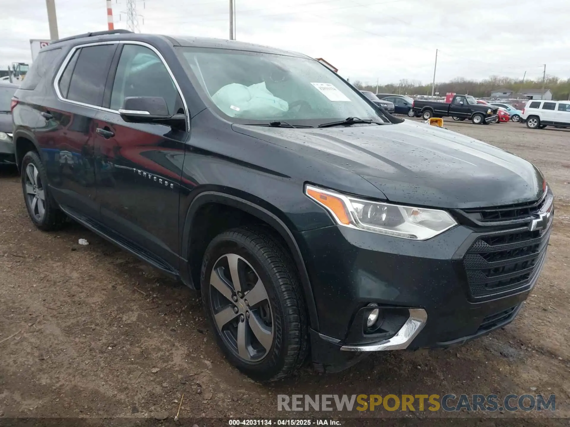 1 fotografías del automóvil dañado 1GNERHKW3KJ218157 CHEVROLET TRAVERSE 2019