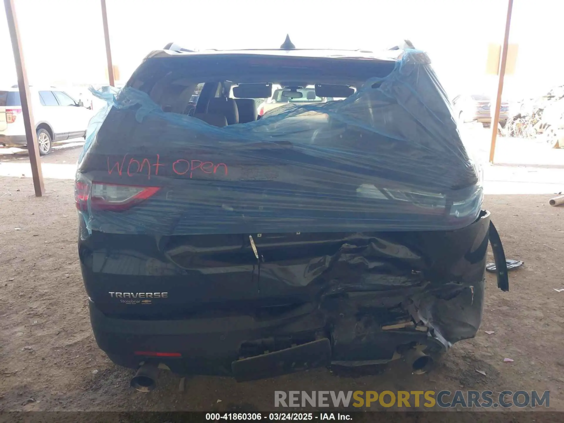 16 fotografías del automóvil dañado 1GNERHKW8KJ196799 CHEVROLET TRAVERSE 2019