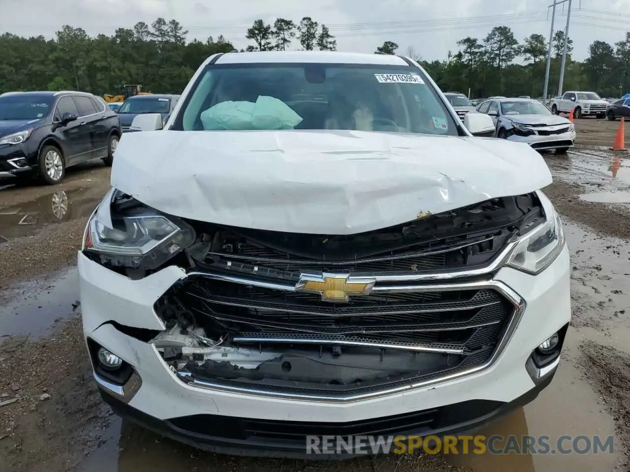 5 fotografías del automóvil dañado 1GNERHKW9KJ113297 CHEVROLET TRAVERSE 2019