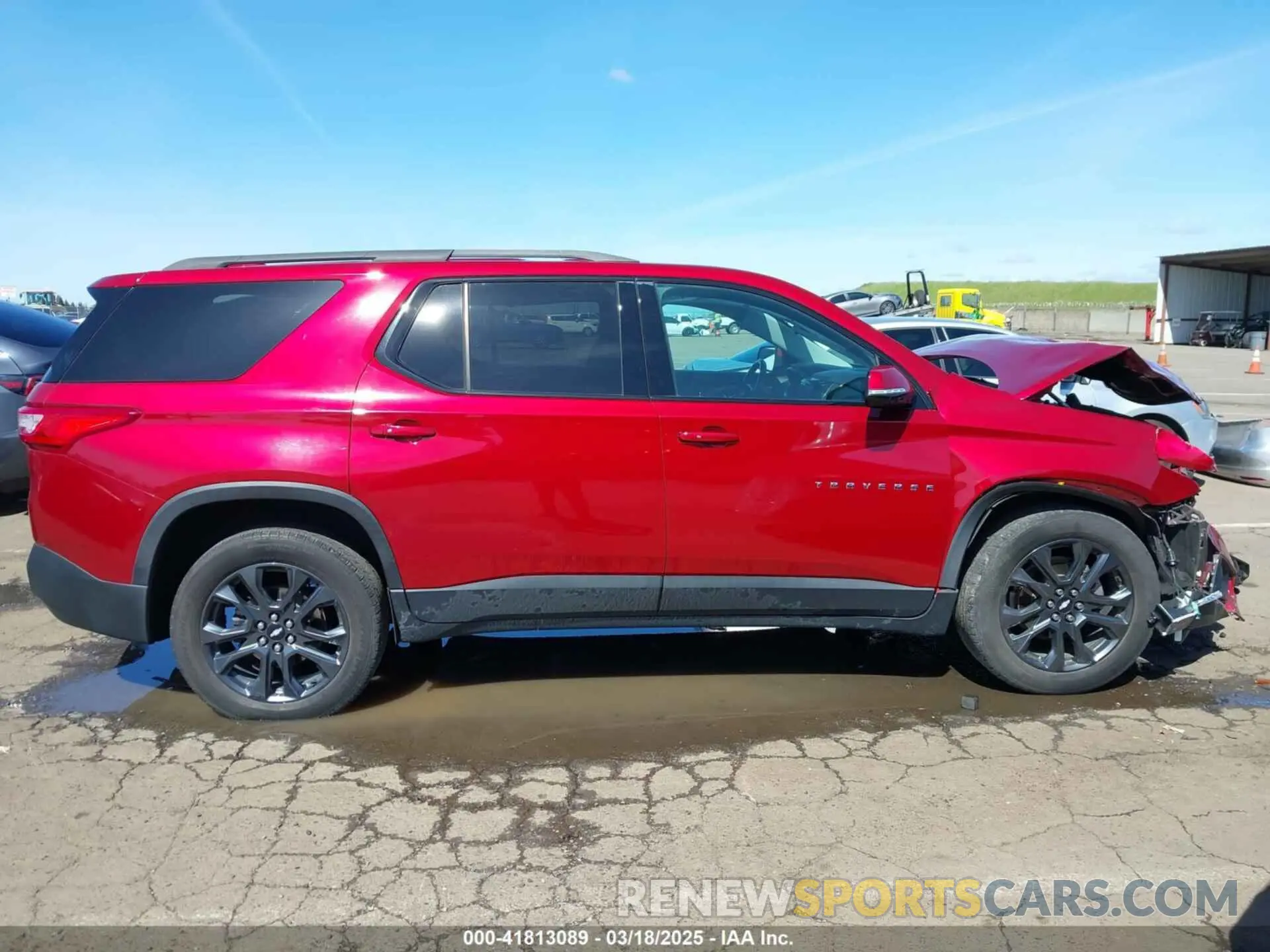 13 fotografías del automóvil dañado 1GNERJKW7KJ297338 CHEVROLET TRAVERSE 2019