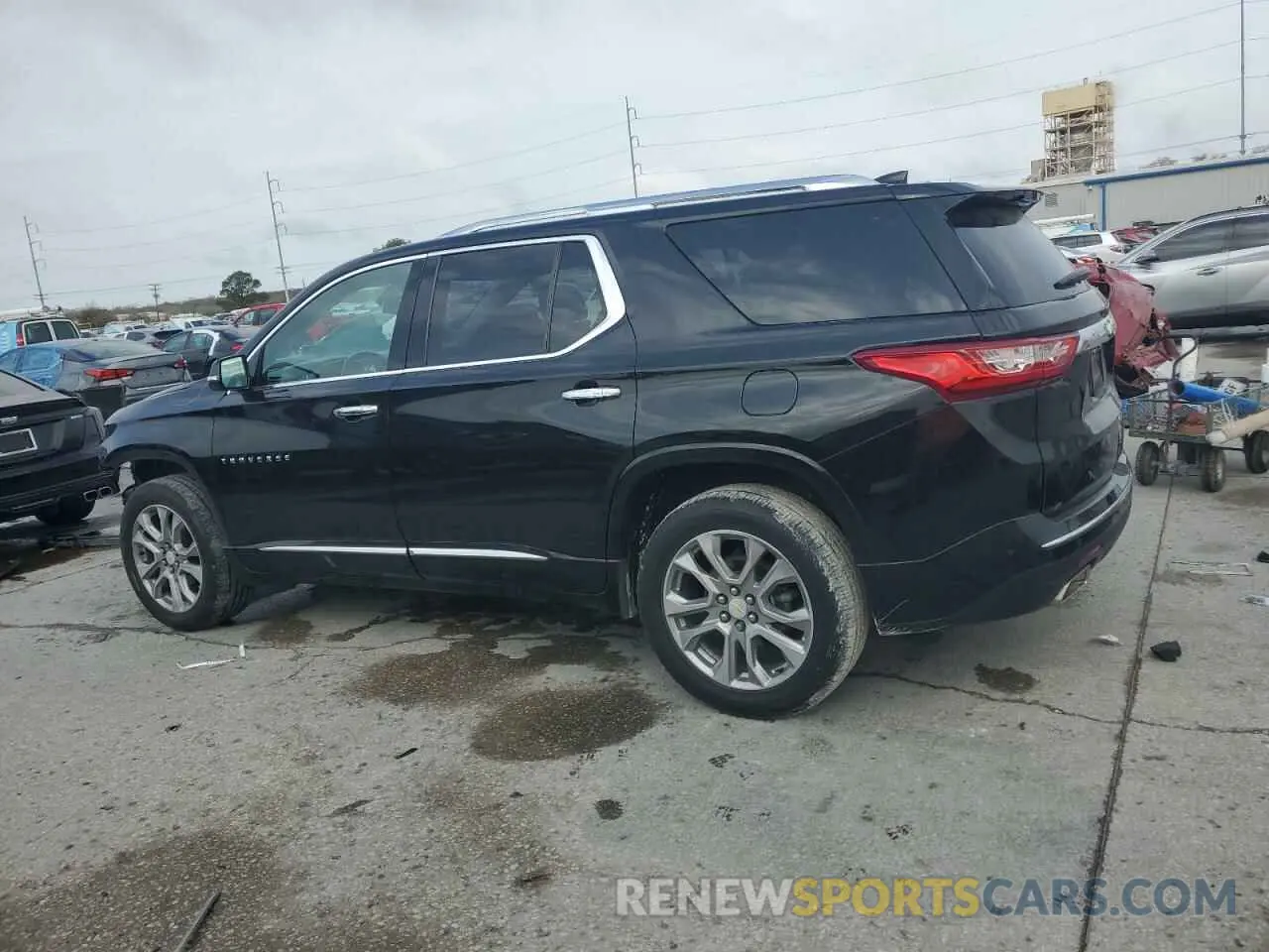 2 fotografías del automóvil dañado 1GNERKKW1KJ203508 CHEVROLET TRAVERSE 2019