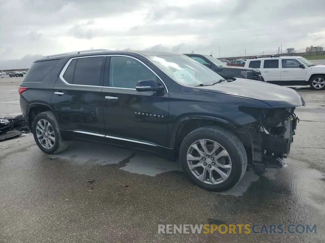 4 fotografías del automóvil dañado 1GNERKKW1KJ203508 CHEVROLET TRAVERSE 2019