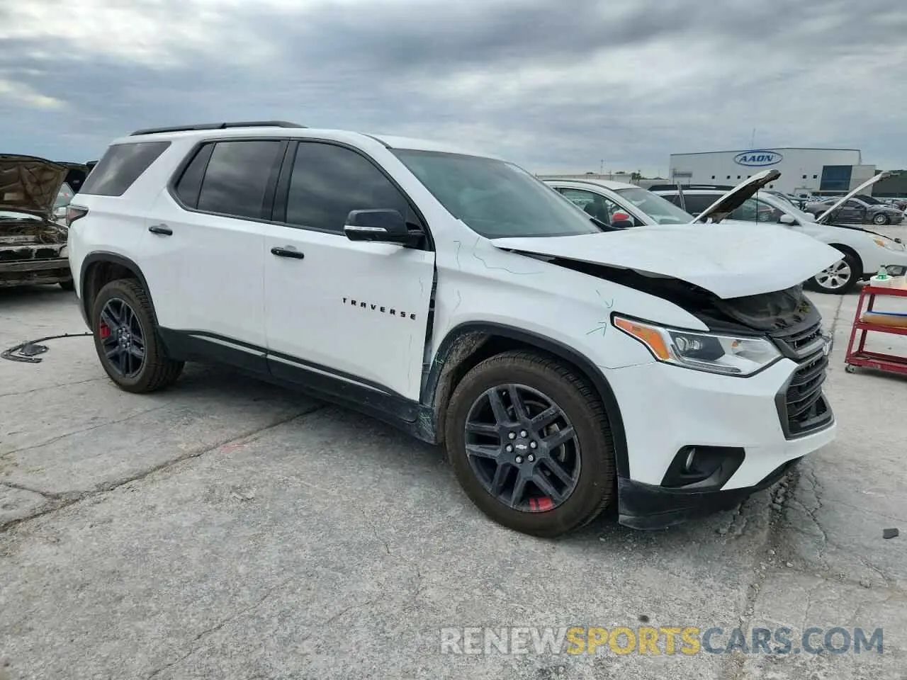 4 fotografías del automóvil dañado 1GNERKKW3KJ316442 CHEVROLET TRAVERSE 2019