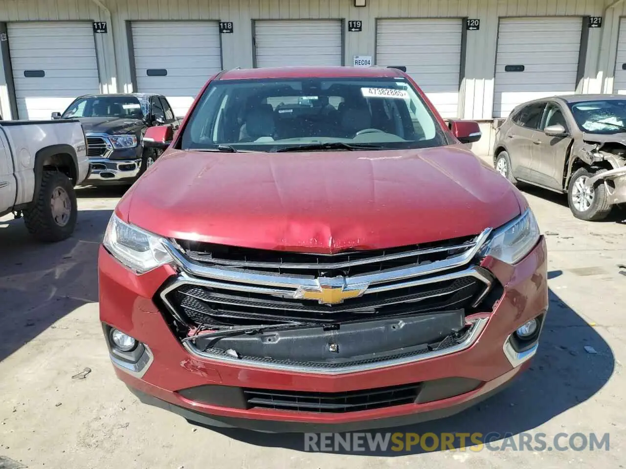 5 fotografías del automóvil dañado 1GNERKKW4KJ248233 CHEVROLET TRAVERSE 2019