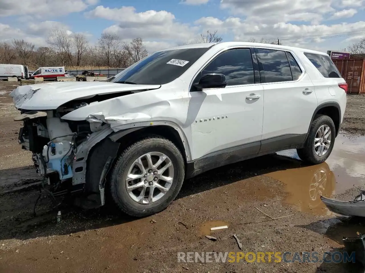 1 fotografías del automóvil dañado 1GNEVFKW0KJ159231 CHEVROLET TRAVERSE 2019