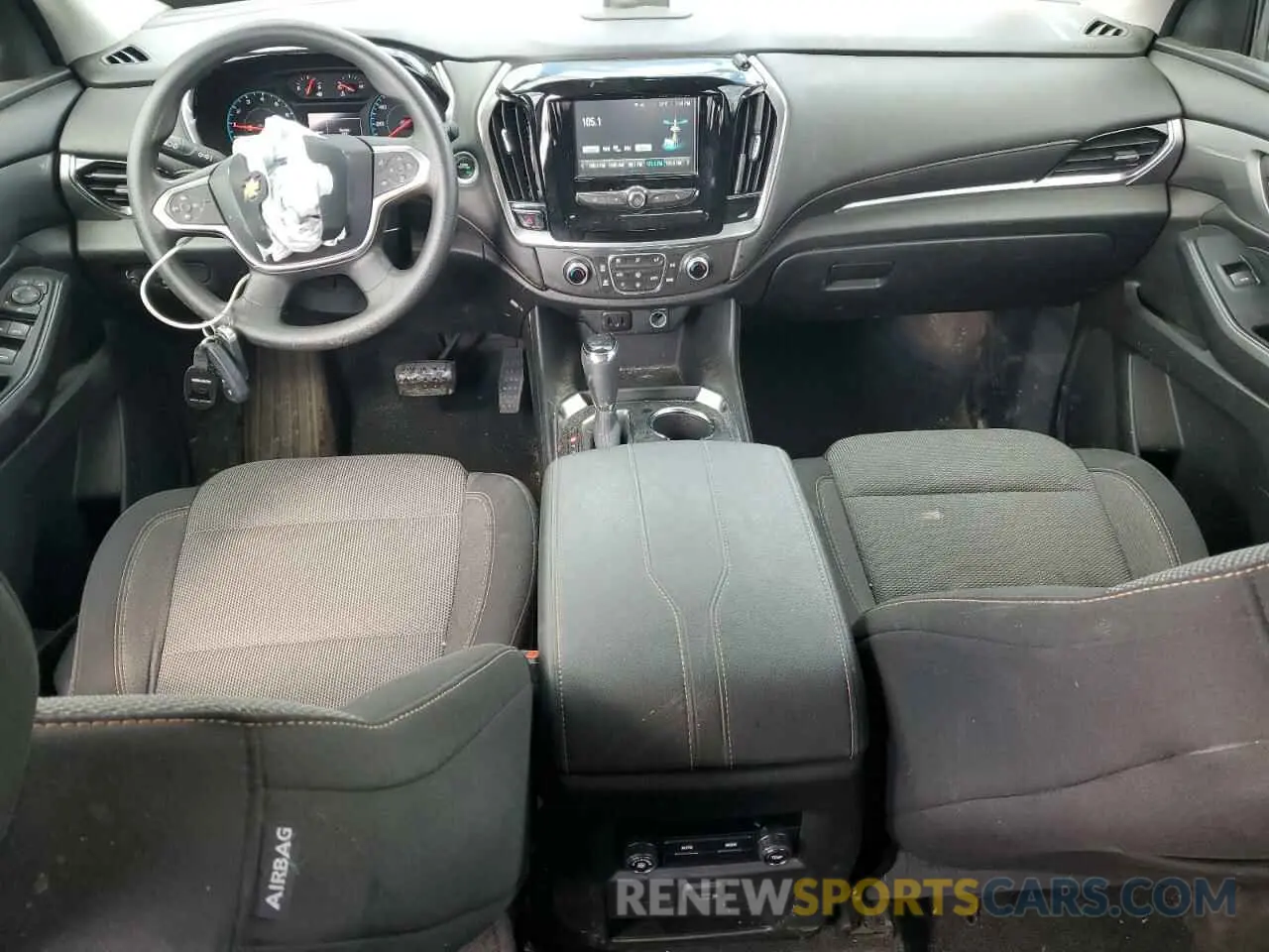 8 fotografías del automóvil dañado 1GNEVFKW0KJ159231 CHEVROLET TRAVERSE 2019