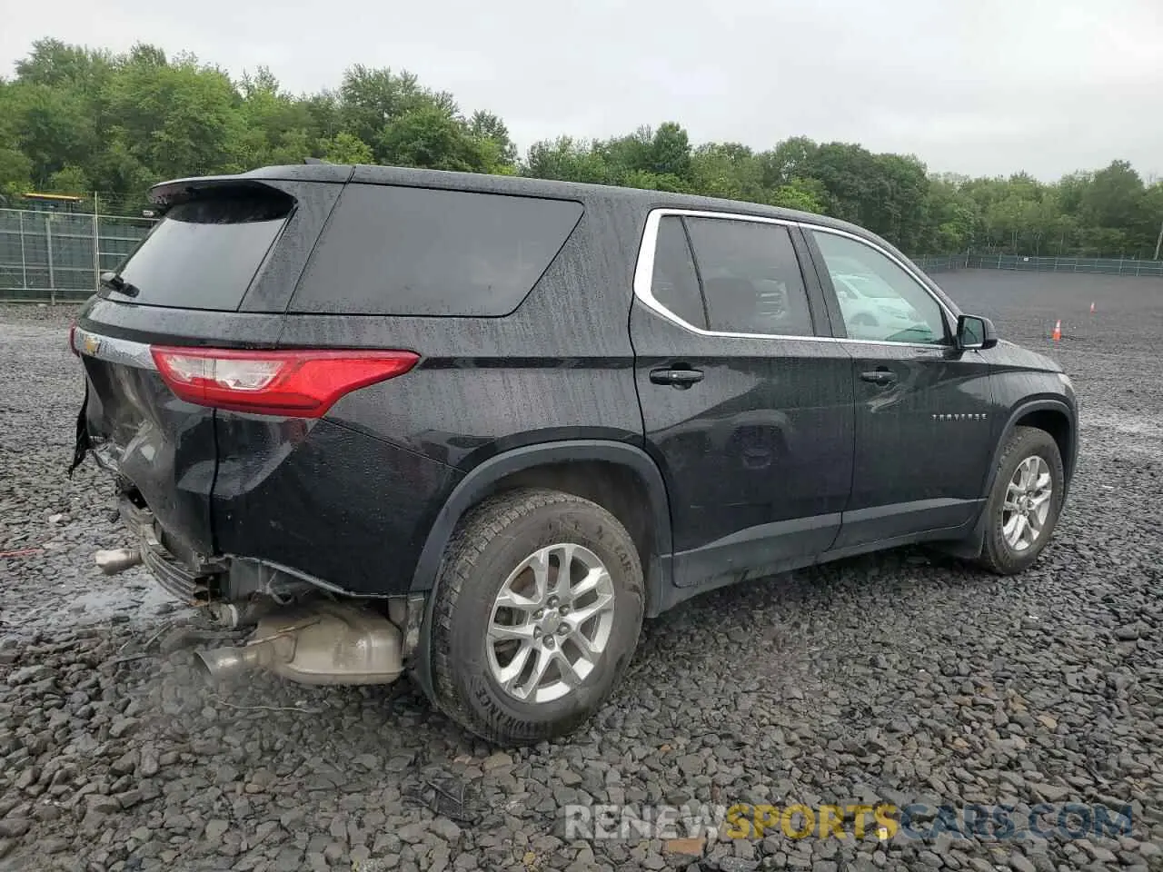 3 fotografías del automóvil dañado 1GNEVFKW0KJ202045 CHEVROLET TRAVERSE 2019