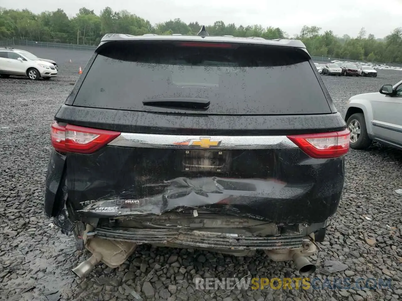 6 fotografías del automóvil dañado 1GNEVFKW0KJ202045 CHEVROLET TRAVERSE 2019