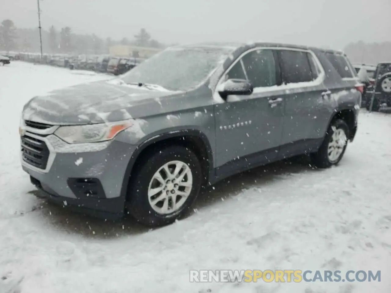 1 fotografías del automóvil dañado 1GNEVFKW4KJ101185 CHEVROLET TRAVERSE 2019
