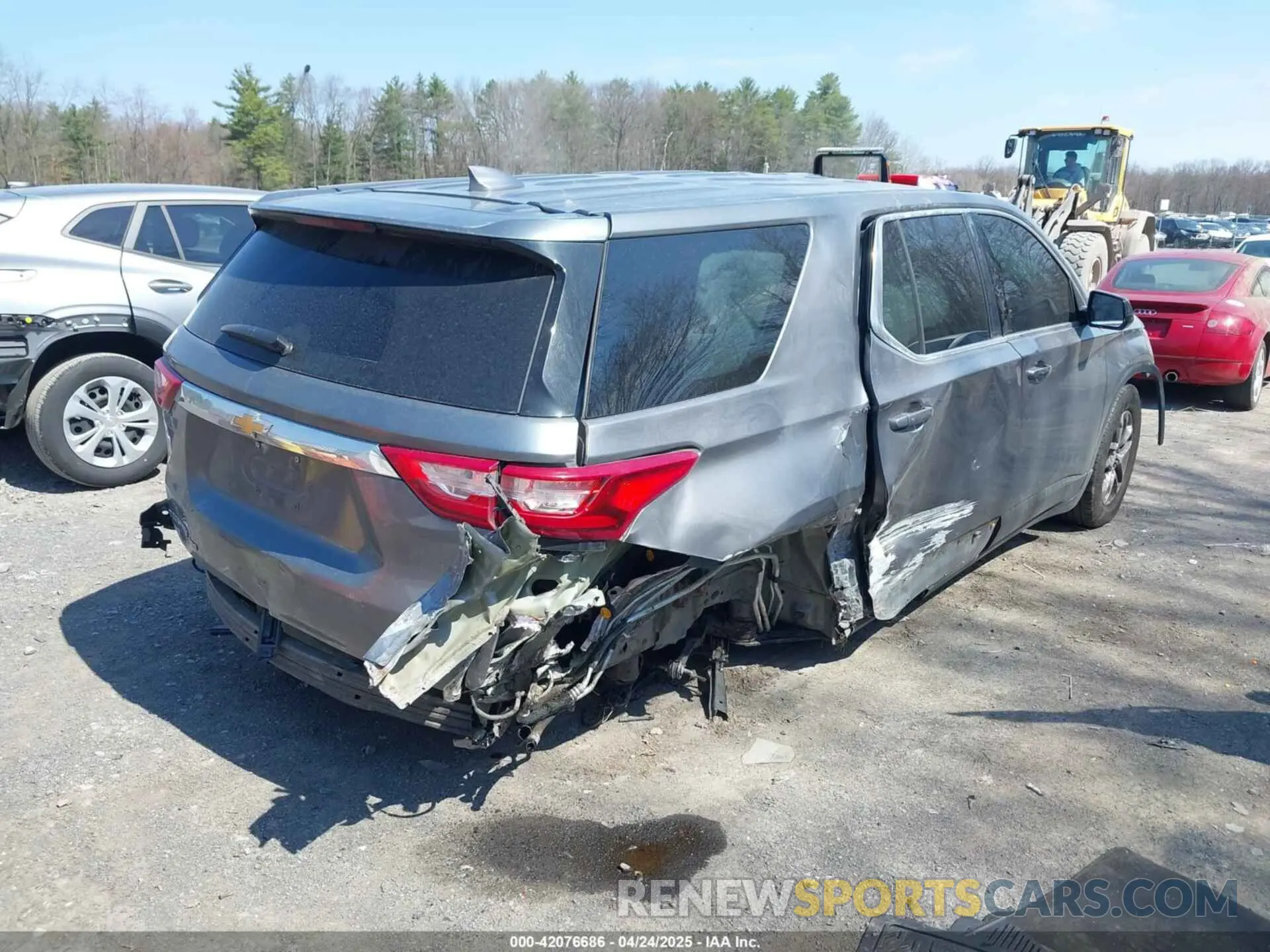 6 fotografías del automóvil dañado 1GNEVFKW4KJ214344 CHEVROLET TRAVERSE 2019