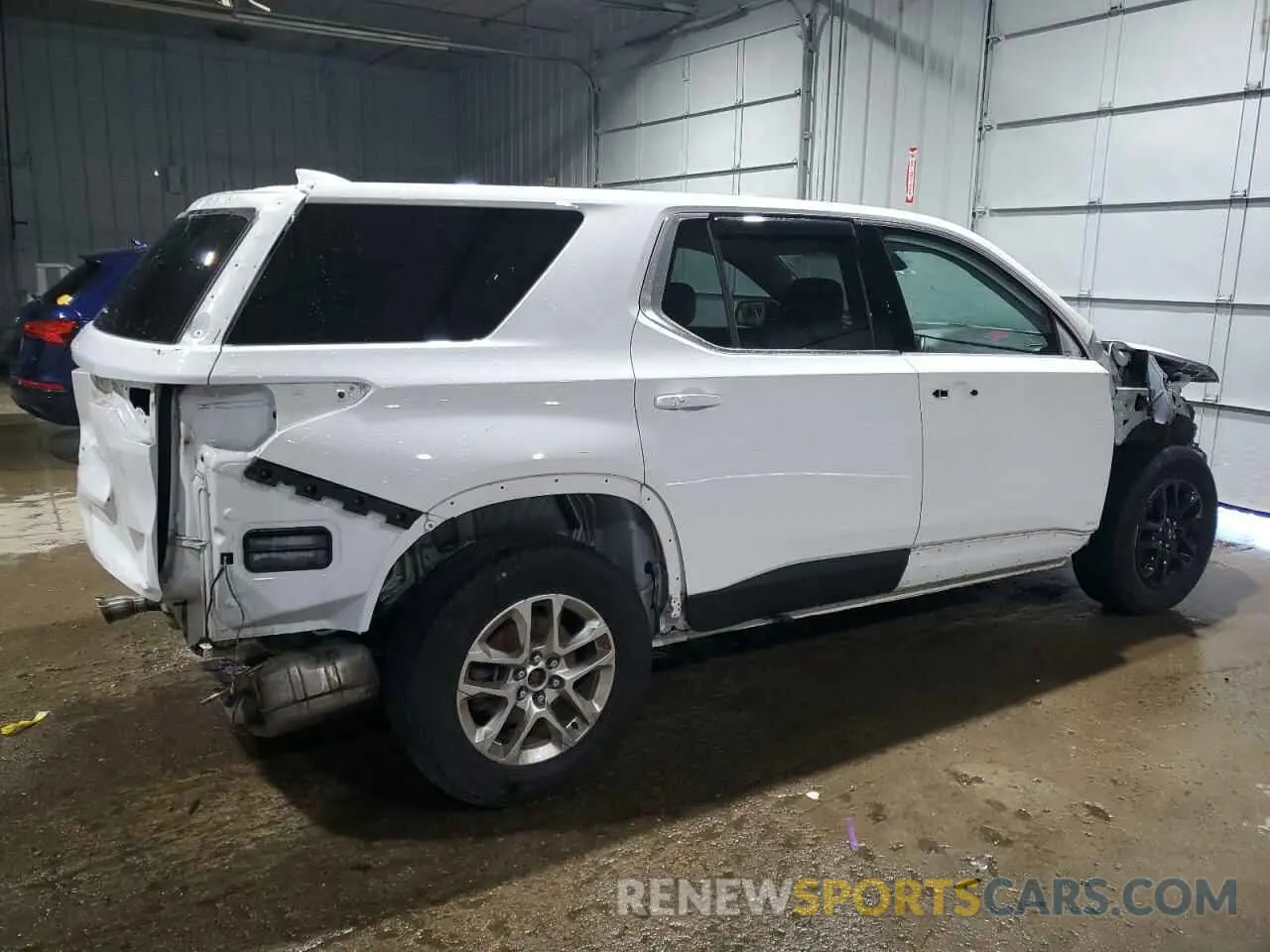 3 fotografías del automóvil dañado 1GNEVFKW8KJ259030 CHEVROLET TRAVERSE 2019