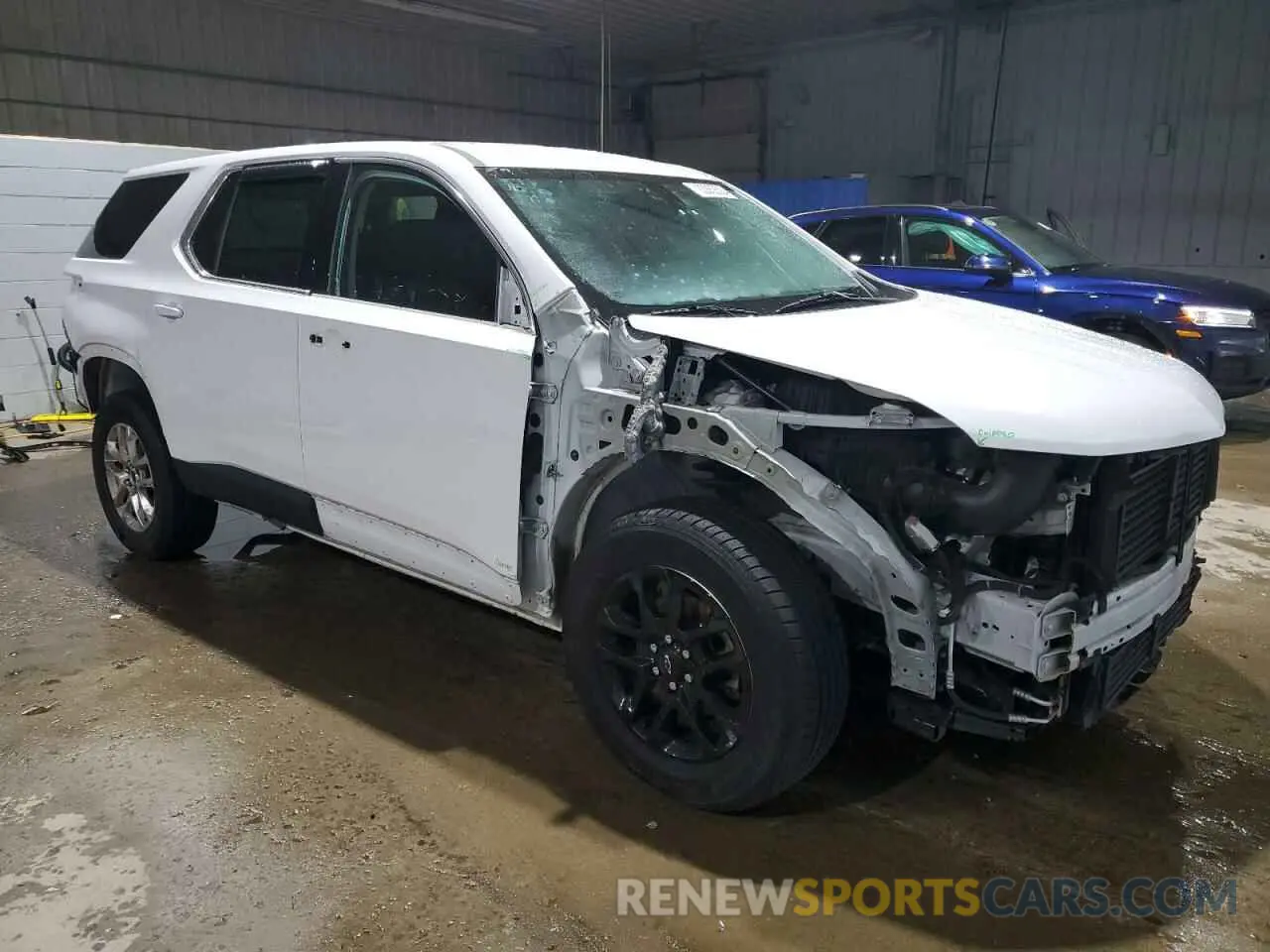 4 fotografías del automóvil dañado 1GNEVFKW8KJ259030 CHEVROLET TRAVERSE 2019
