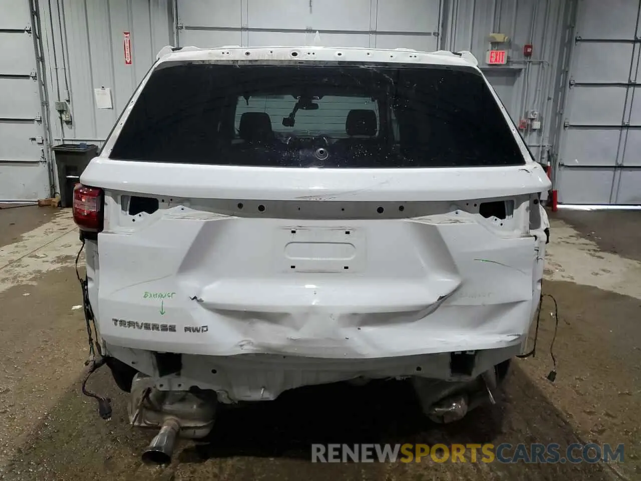 6 fotografías del automóvil dañado 1GNEVFKW8KJ259030 CHEVROLET TRAVERSE 2019