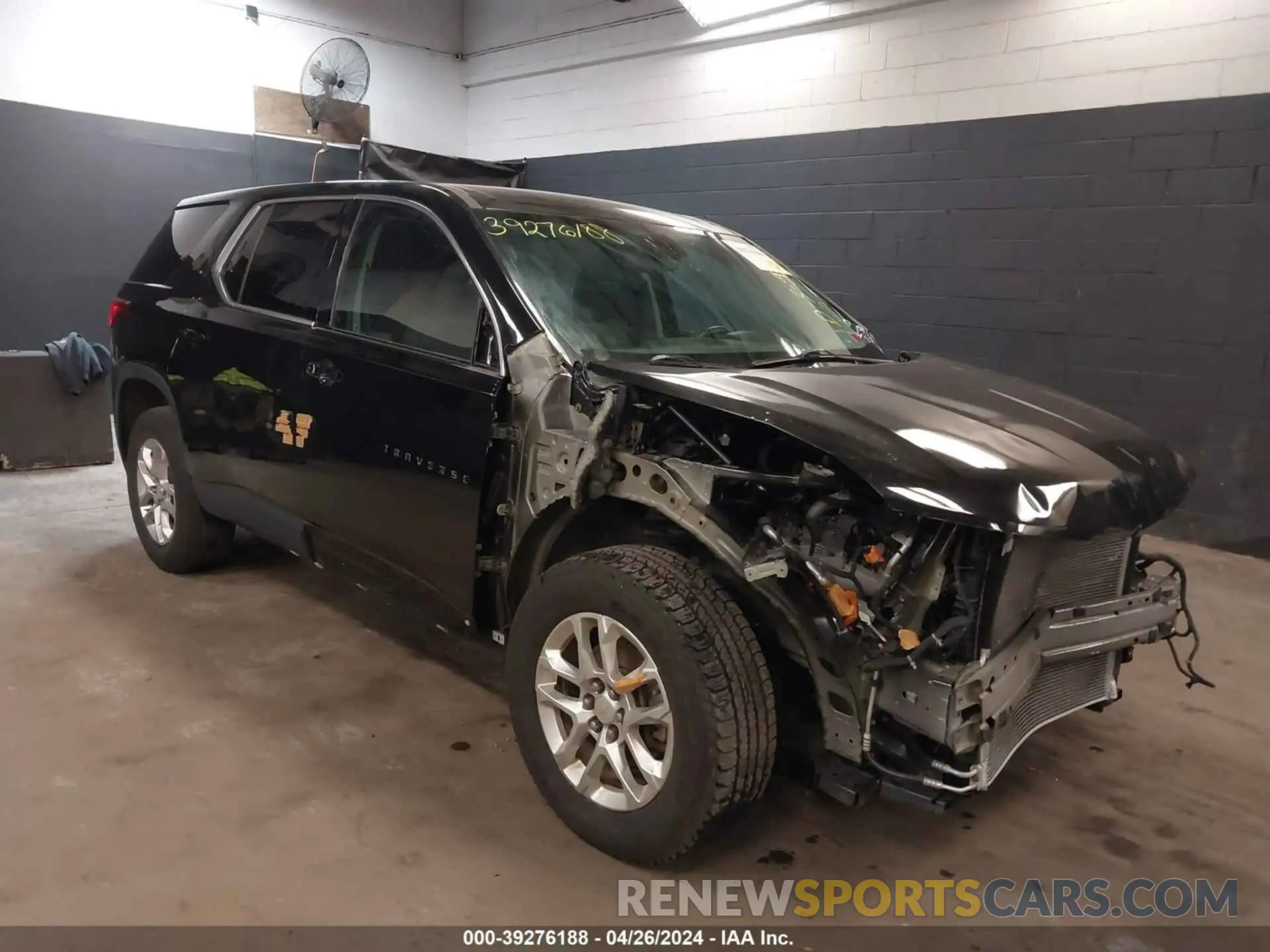 1 fotografías del automóvil dañado 1GNEVFKW9KJ155050 CHEVROLET TRAVERSE 2019