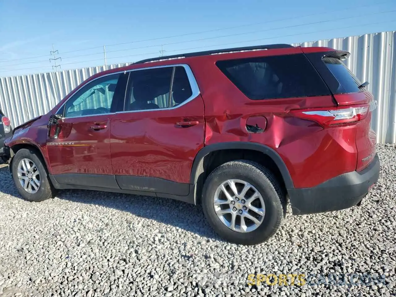 2 fotografías del automóvil dañado 1GNEVGKW1KJ172298 CHEVROLET TRAVERSE 2019