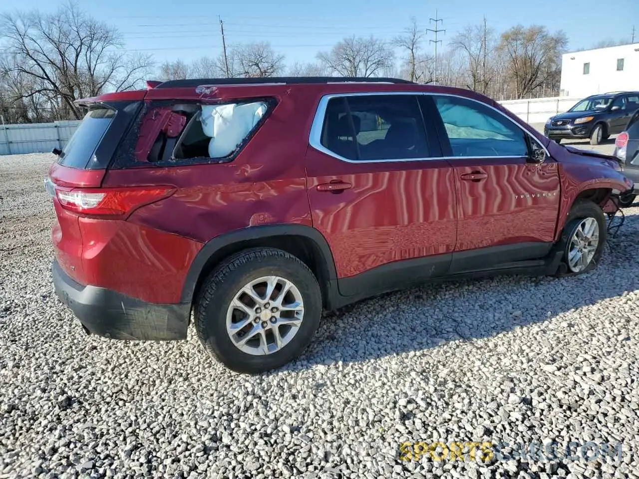 3 fotografías del automóvil dañado 1GNEVGKW1KJ172298 CHEVROLET TRAVERSE 2019