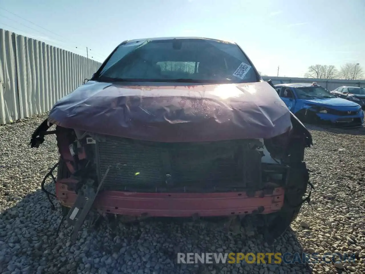 5 fotografías del automóvil dañado 1GNEVGKW1KJ172298 CHEVROLET TRAVERSE 2019